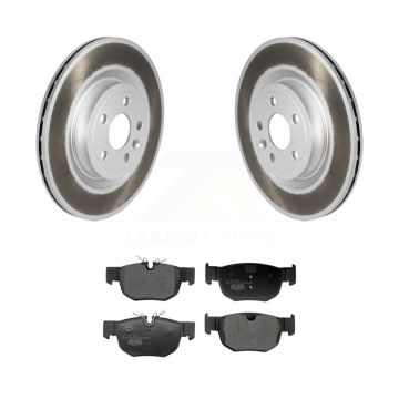 Rear Coated Brake Rotor Ceramic Pad Kit For Jaguar F-Pace With 380mm Diameter Front KGT-103508