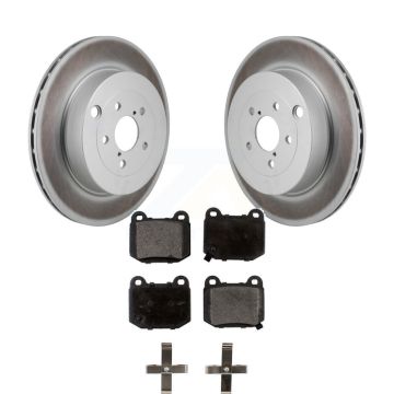 Rear Coated Disc Brake Rotors Ceramic Pad Kit For Subaru BRZ Toyota 86 With Brembo Brakes KGT-103514