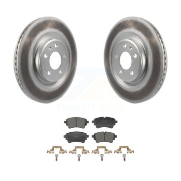 Rear Coat Brake Rotors Ceramic Pad Kit For Audi Q5 Sportback A5 A4 Quattro S5 SQ5 allroad KGT-103539