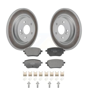 Rear Coat Brake Rotors Ceramic Pad Kit For Mercedes-Benz A220 CLA250 With Standard Brakes KGT-103547