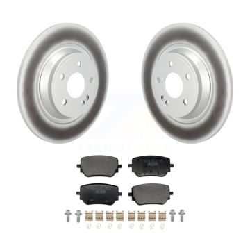 Rear Coated Disc Brake Rotors Ceramic Pad Kit For Mercedes-Benz GLB250 GLA250 EQB 350 300 KGT-103549