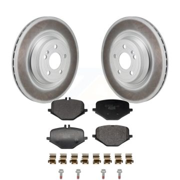 Rear Coated Disc Brake Rotors And Ceramic Pads Kit For Mercedes-Benz GLE63 AMG S KGT-103551