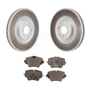 Front Coat Brake Rotor Ceramic Pad Kit For BMW 228i Gran Coupe With Blue Painted Calipers KGT-103617