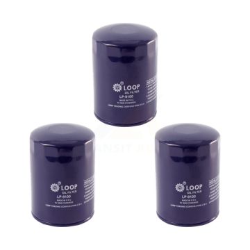 Engine Oil Filter (3 Pack) For GMC Chevrolet Sierra 2500 HD Silverado 3500 Express Savana KLO-100030
