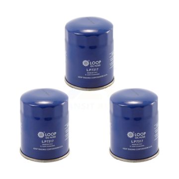 Engine Oil Filter (3 Pack) For Honda Civic CR-V Subaru Acura Mitsubishi Accord Nissan RDX KLO-100038