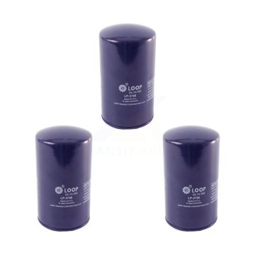 Engine Oil Filter (3 Pack) For Ford F-350 Super Duty F-250 E-350 Econoline Club Wagon KLO-100048