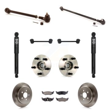 Rear s Brake Bearings Suspension Kit (11Pc) For 2003-2006 Chrysler PT Cruiser Turbocharged KM-100105