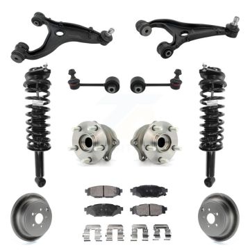 Rear Disc Rotor Brake Pad Hub Bearing Control Arm Tie Rod End Complete Strut Assembly Coil Spring Sh