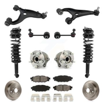 Rear Disc Rotor Brake Pad Hub Bearing Control Arm Tie Rod End Complete Strut Assembly Coil Spring Sh