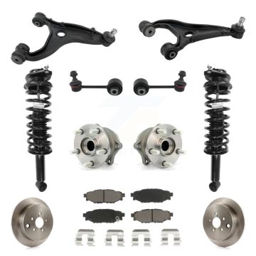 Rear Disc Rotor Brake Pad Hub Bearing Control Arm Tie Rod End Complete Strut Assembly Coil Spring Sh