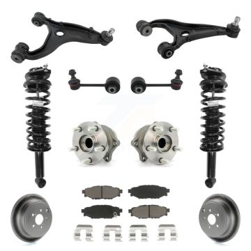 Rear Disc Rotor Brake Pad Hub Bearing Control Arm Tie Rod End Complete Strut Assembly Coil Spring Sh