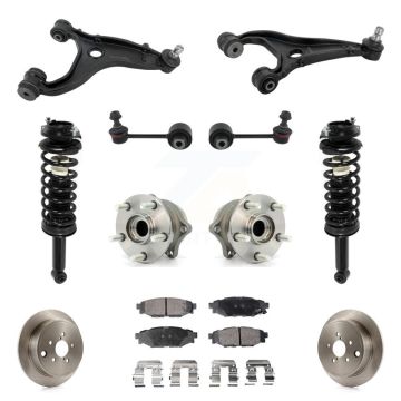 Rear Disc Rotor Brake Pad Hub Bearing Control Arm Tie Rod End Complete Strut Assembly Coil Spring Sh
