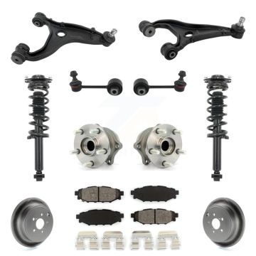 Rear Disc Rotor Brake Pad Hub Bearing Control Arm Tie Rod End Complete Strut Assembly Coil Spring Sh