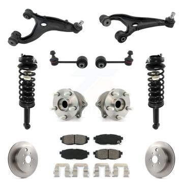 Rear Disc Rotor Brake Pad Hub Bearing Control Arm Tie Rod End Complete Strut Assembly Coil Spring Sh