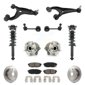 Rear Disc Rotor Brake Pad Hub Bearing Control Arm Tie Rod End Complete Strut Assembly Coil Spring Sh
