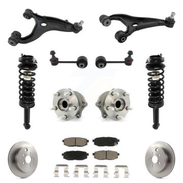 Rear Disc Rotor Brake Pad Hub Bearing Control Arm Tie Rod End Complete Strut Assembly Coil Spring Sh