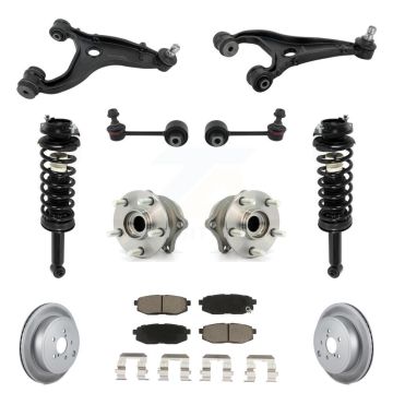 Rear Disc Rotor Brake Pad Hub Bearing Control Arm Tie Rod End Complete Strut Assembly Coil Spring Sh