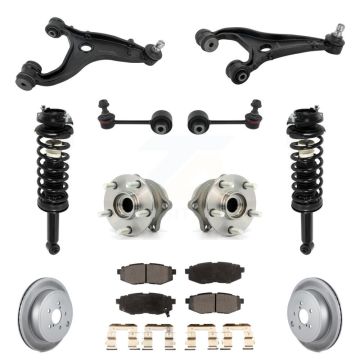 Rear Disc Rotor Brake Pad Hub Bearing Control Arm Tie Rod End Complete Strut Assembly Coil Spring Sh