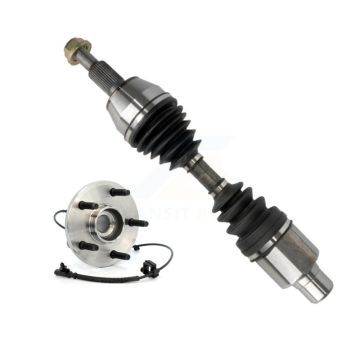 Front Left CV Axle Drive Shaft And Hub Bearing Kit For Dakota Dodge Ram Mitsubishi Raider KN7-100028
