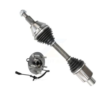 Front Left CV Axle Drive Shaft And Hub Bearing Assembly Kit For 2012-2018 Ram 1500 4WD KN7-100036