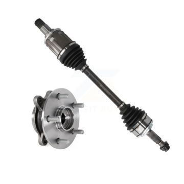 Front Left CV Axle Drive Shaft And Wheel Hub Bearing Assembly Kit For Toyota Camry Avalon KN7-100062