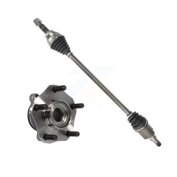 Front Right CV Axle Drive Shaft And Complete Hub Bearing Assembly Kit For Nissan Sentra KN7-100297