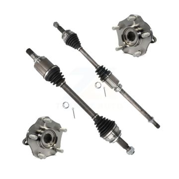 Front CV Axle Shaft Bearing Kit For Nissan Rogue FWD with 2.5L Automatic CVT transmission KN7-100384