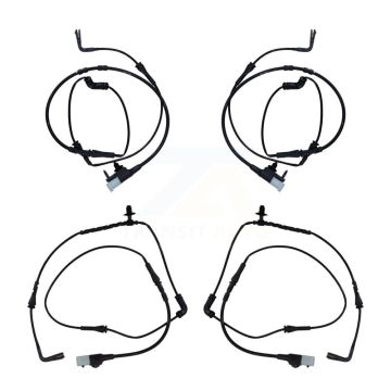 Front Rear Brake Pads Wear Sensor (4 Pack) For Land Rover Range Evoque KSE-100122
