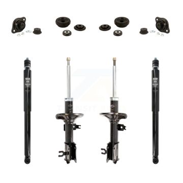Front Strut Rear Shock & Hardware Kit (8Pc) For Chevrolet Aveo Pontiac Aveo5 Wave G3 KSH-100541
