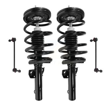 Front Shock Assembly & TOR Link Kit For 1995-2003 Ford Windstar Excludes Handivan Models KSS-100476