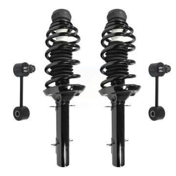 Front Complete Shock Assembly And TOR Link Kit For Volkswagen Jetta Golf KSS-100488
