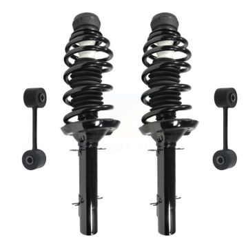 Front Complete Shock Assembly And TOR Link Kit For Volkswagen Jetta Golf City KSS-100490