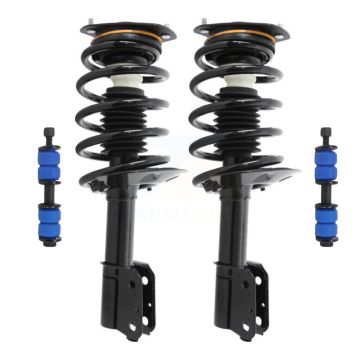 Front Complete Shock Assembly And TOR Link Kit For Buick Rendezvous Pontiac Aztek KSS-100513