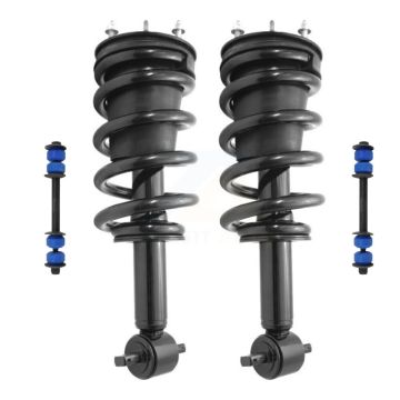 Front Shock Assembly TOR Link Kit For GMC Sierra 1500 Chevrolet Silverado LD Limited 4WD KSS-100526