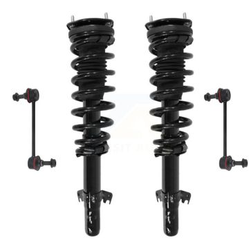 Front Shock Assembly And TOR Link Kit For Ford Fusion Mercury Milan Excludes V6 Engines KSS-100537