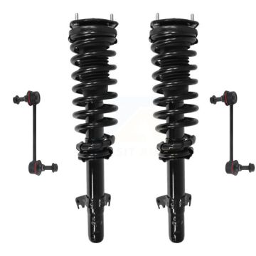Front Complete Shock Assembly And TOR Link Kit For Ford Fusion Lincoln MKZ Mercury Milan KSS-100538
