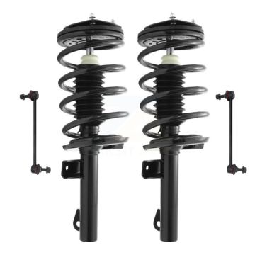 Front Complete Shock Assembly & TOR Link Kit For 2004-2007 Ford Freestar Mercury Monterey KSS-100539