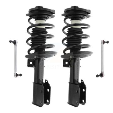 Front Complete Shock Assembly And TOR Link Kit For Mercedes-Benz C300 C350 C250 C230 AWD KSS-100549
