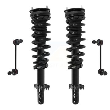Front Shock Assembly TOR Link Kit For Ford Fusion Mercury Milan Excludes V6 Engines 2.3L KSS-100557
