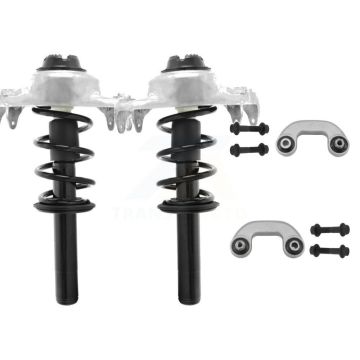 Front Complete Shock Assembly And TOR Link Kit For 2009 Audi A4 Quattro Convertible KSS-100562