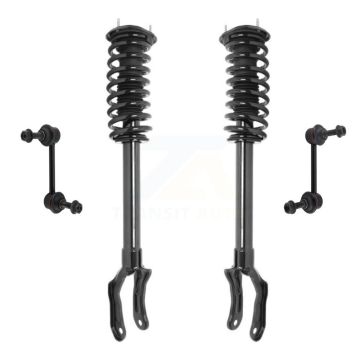 Front Complete Shock Assembly & TOR Link Kit For Jeep Grand Cherokee Without Quadra Lift KSS-100570