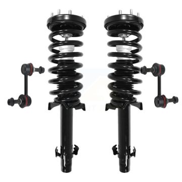 Front Shock Assembly And TOR Link Kit For Honda Accord Excludes Sedans with V6 engines KSS-100573