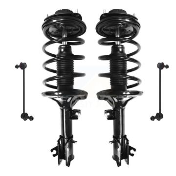 Front Complete Shock Assembly And TOR Link Kit For 2001-2006 Hyundai Santa Fe KSS-100577