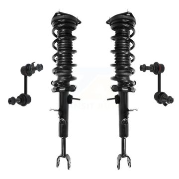 Front Complete Shock Assembly And TOR Link Kit For Nissan 350Z INFINITI G35 KSS-100586