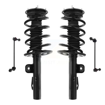 Front Shock Assembly TOR Link Kit For 2010-2012 Ford Taurus Excludes Turbo Charged Models KSS-100594