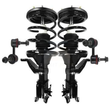 Front Complete Shock Assembly And TOR Link Kit For Honda Civic Excludes Hybrid Si Models KSS-100610