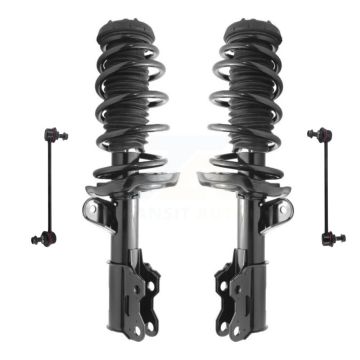Front Complete Shock Assembly TOR Link Kit For 2013-2022 Buick Encore Chevrolet Trax FWD KSS-100620