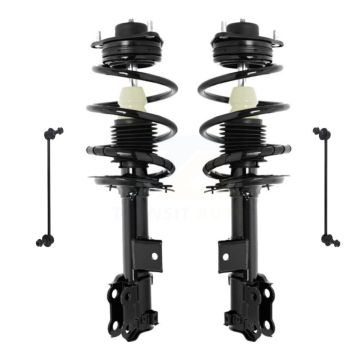 Front Complete Shock Assembly And TOR Link Kit For 2012 Kia Optima LX/EX KSS-100641