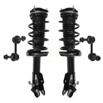 Front Complete Shock Assembly And TOR Link Kit For Honda Civic Acura CSX KSS-100643