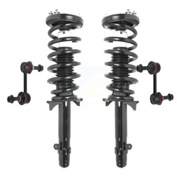 Front Complete Shock Assembly And TOR Link Kit For 2009-2014 Acura TSX KSS-100647